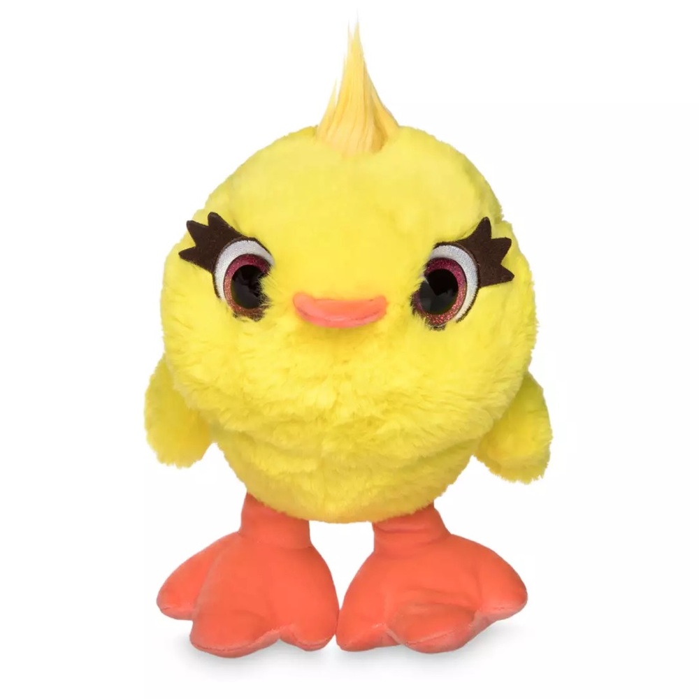 New-Disney Store DUCKY Talking Plush Pixar Toy Story 4 - 10 Inches Tall